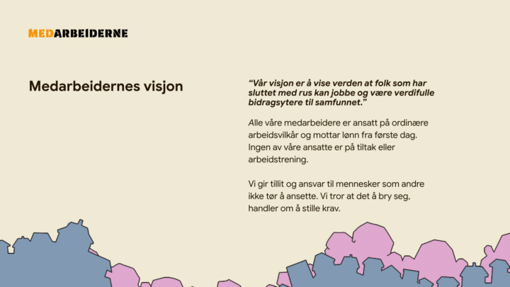 Medarbeiderne Sosiale resultater 2025 Visjon