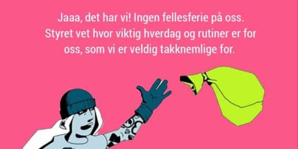 Medarbeiderne åpent hele sommeren