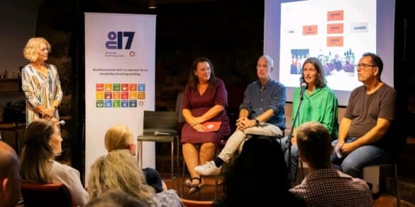 Medarbeiderne med Hans på Arendalsuka 2025