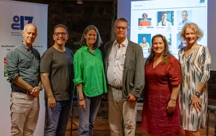 Medarbeiderne og NO17 på Arendalsuka