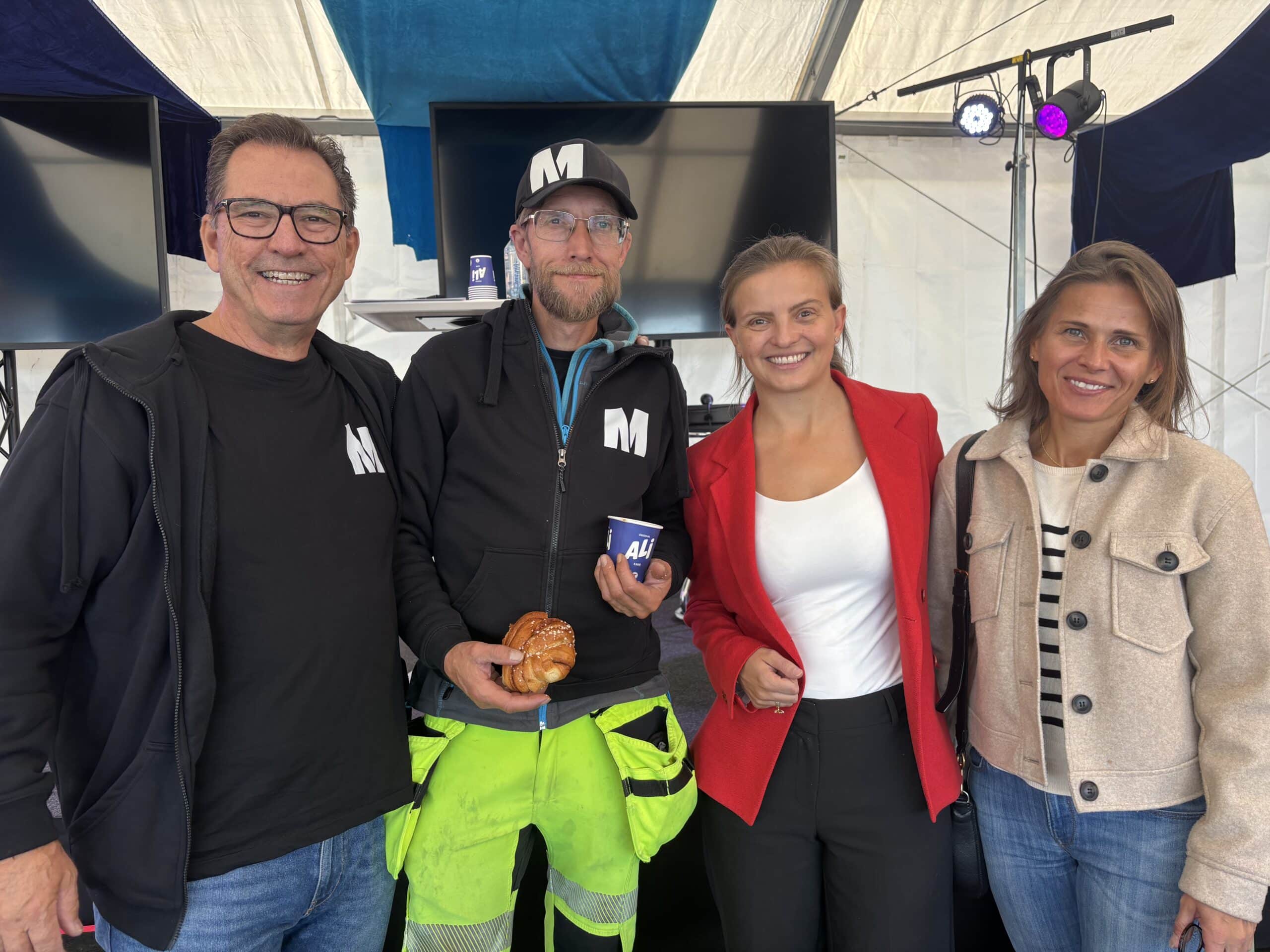 Medarbeiderne på Homeless World Cup 2025